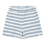 Navy Natural Niels short bath terry blue stripe