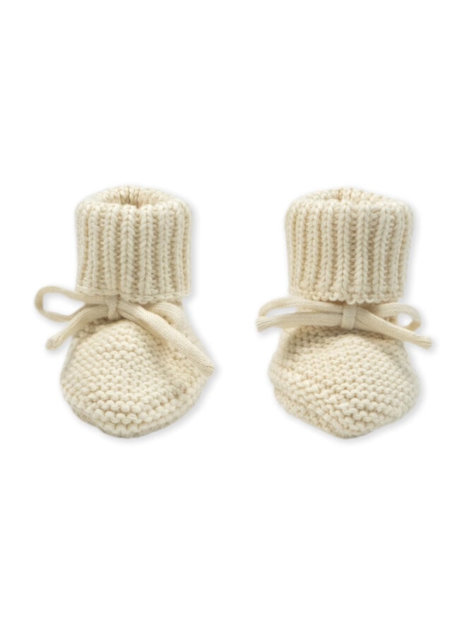 Slipper Knit Butter | 0-6 M