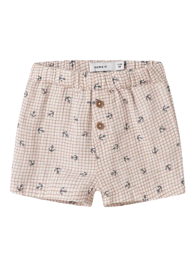 Name it -  NBMFRONT SHORTS Cloud Dancer