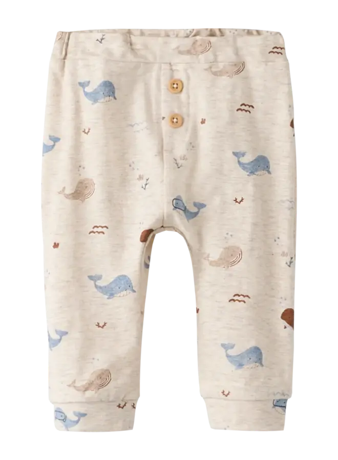 Name it - NBMFLAP PANT Peyote Melange