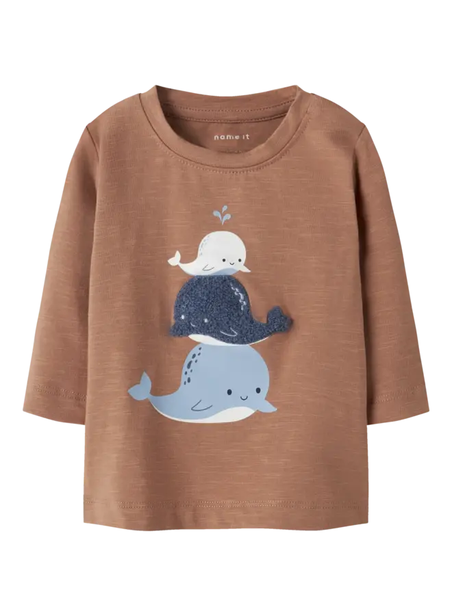 Name it - NBMFAKIR LS TOP Mocha Mousse