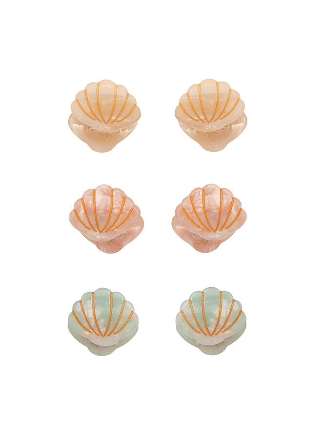 MIMI & LULA -  MINI SHELL CLAW CLIPS
