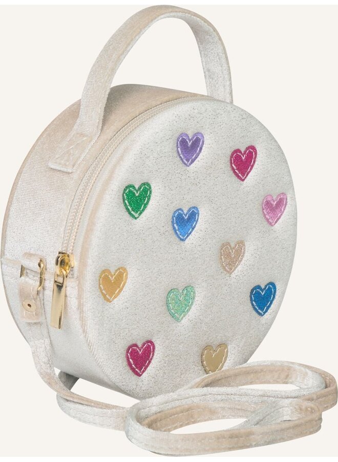 MIMI & LULA - JAZZY HEARTS VELVET BAG