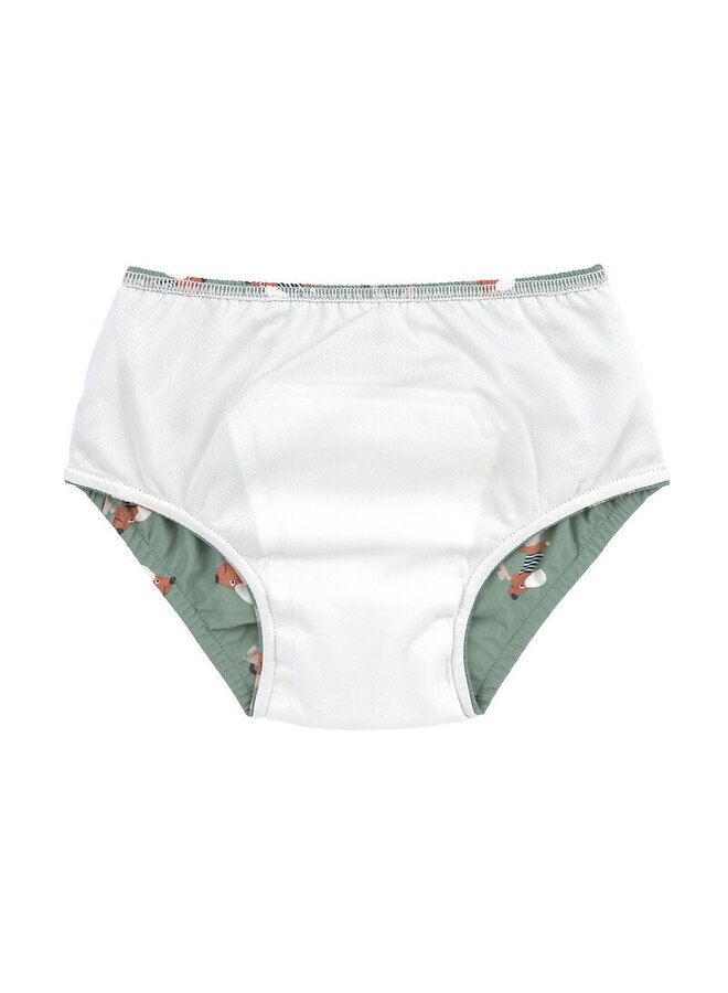 Swim Diaper Scooter/Dog Green