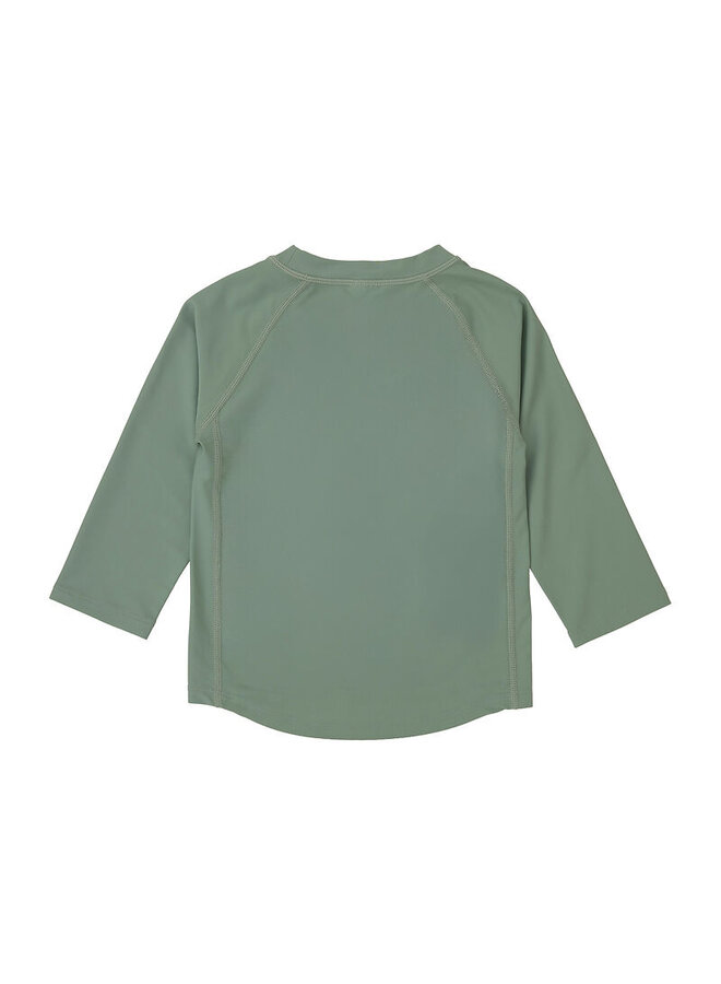 Long Sleeve Rashguard Scooter/Dog green