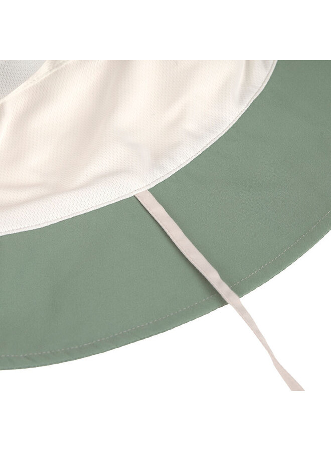 Sun Protection Fishing Hat Checkerboard green/sea salt