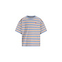 The New Chapter T-shirt Bo – Blue Beige Stripes