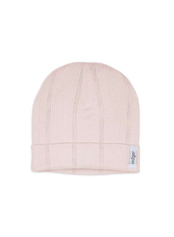 Beanie Pointelle | Powder