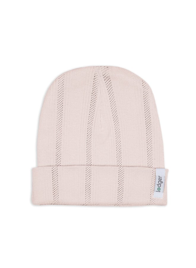 Beanie Pointelle | Powder