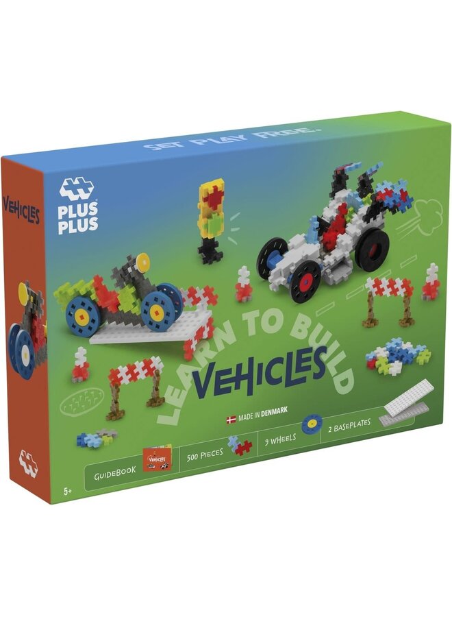 Plus-Plus | Learn to Build Voertuigen - 500 stuks