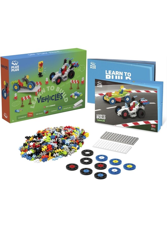 Plus-Plus | Learn to Build Voertuigen - 500 stuks