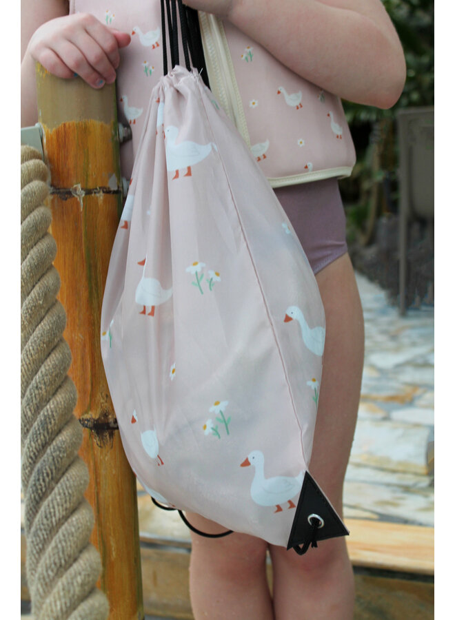 Swim Bag - Goose pink