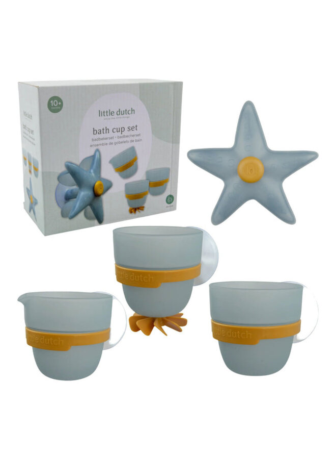 Little Dutch | Badwand bekers zeester