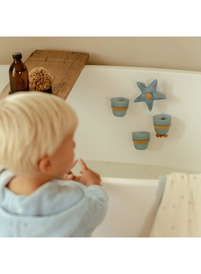 Little Dutch | Badwand bekers zeester