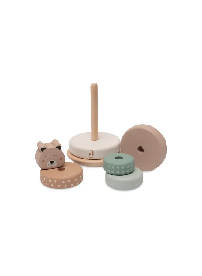 Jollein | Houten Tuimelstapelaar - Jungle Jambo