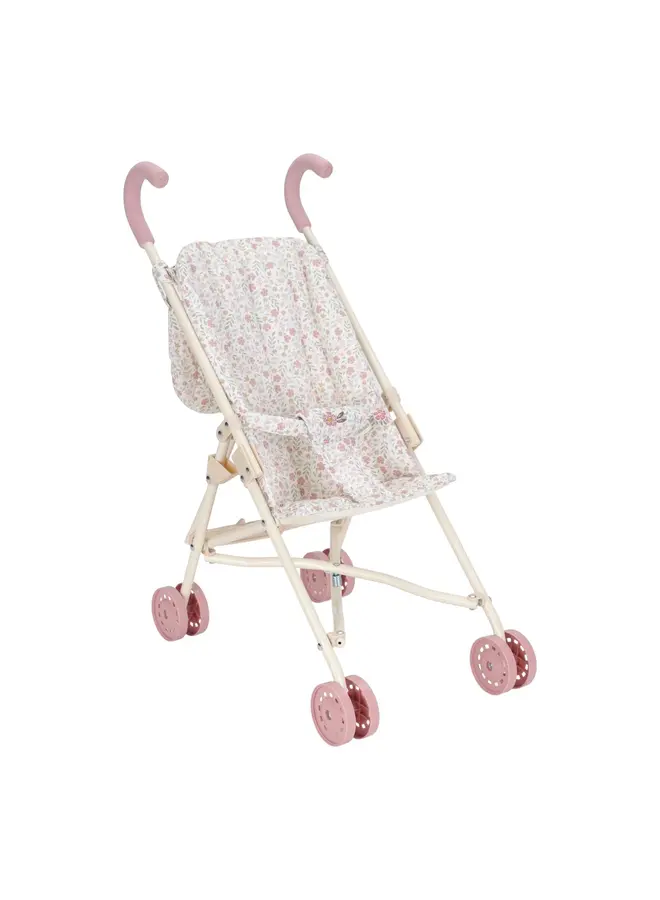 Little Dutch | Metalen Poppenbuggy Soft Flowers