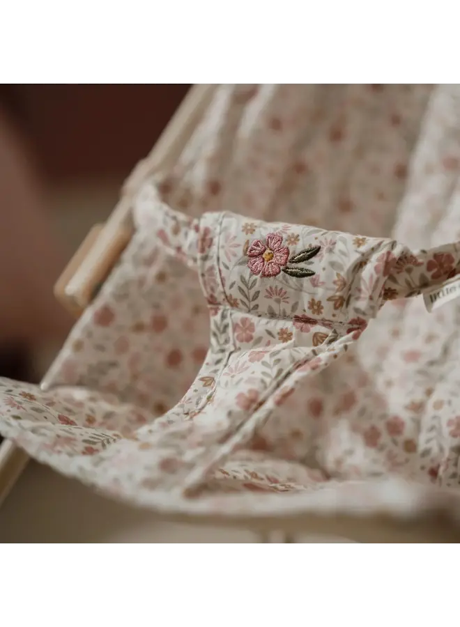 Little Dutch | Metalen Poppenbuggy Soft Flowers