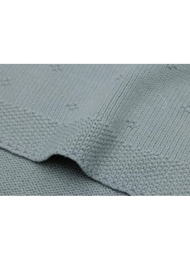 Jollein | Deken Cosy Knit– Sea Green