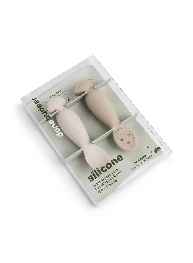 Learning spoon set Tiny farm Sand