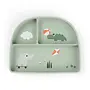 Stick&Stay compartment plate - Playground Green
