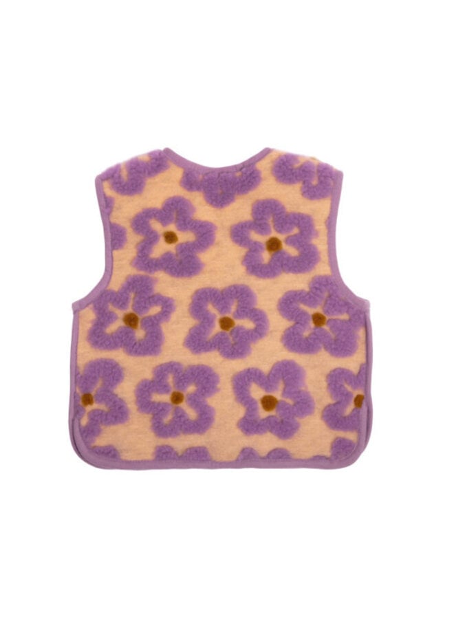 Alwero Gilet Camino Flows Apricot (100% wol)