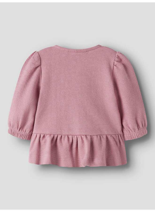 NBFLEAH LS SWEAT CARD – PURPLE