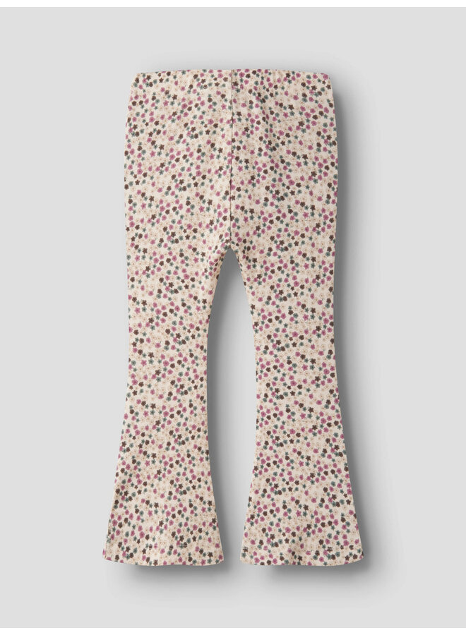 NMFLIANNA FLARED LEGGING – WHITE