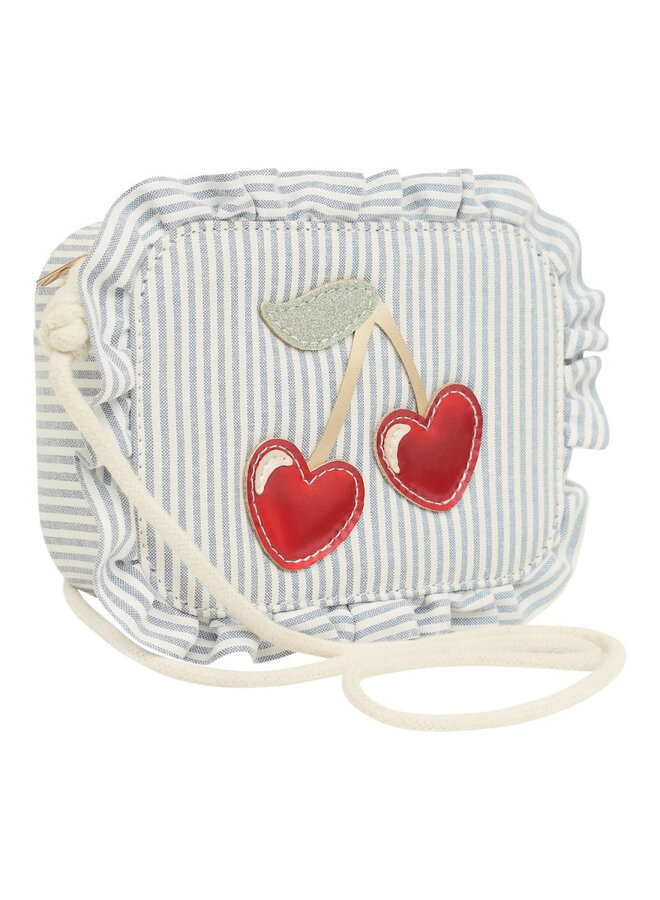 MIMI & LULA -  STRIPED CHERRY BAG