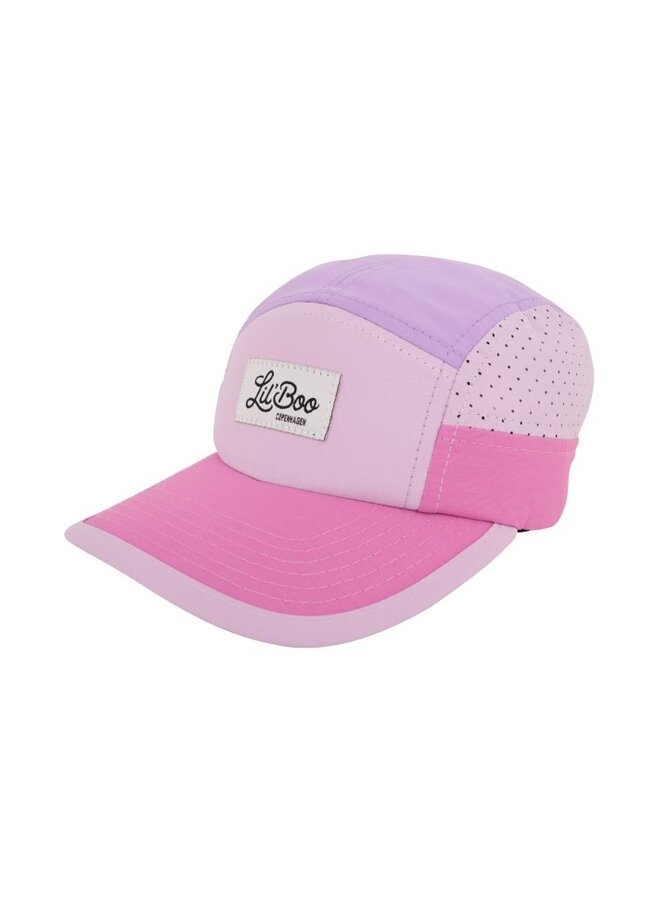 Sports Cap - Purple/Pink