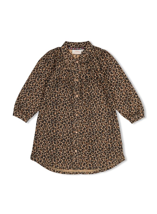 Denim jurk AOP - City Chic