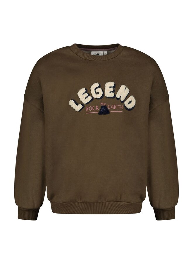 Sweater oversized - Rock the Earth – Army