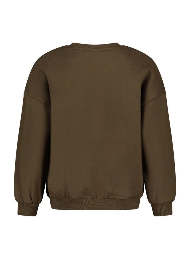 Sweater oversized - Rock the Earth – Army