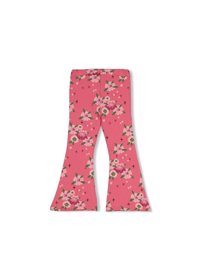 Flared broek AOP - Moon Flowers
