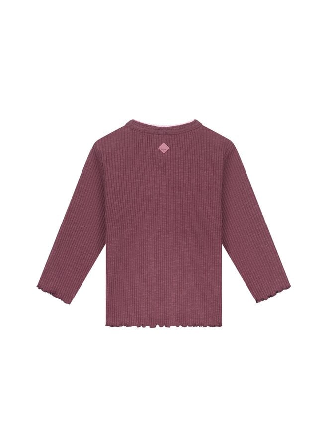 baby girls t-shirt ls | 28646