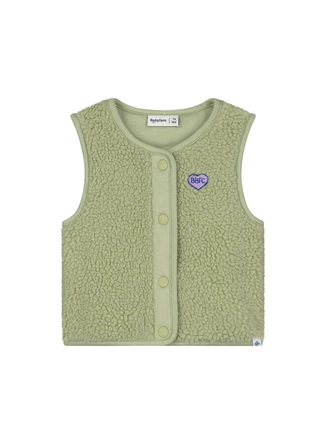 baby girls teddy gilet | 28408