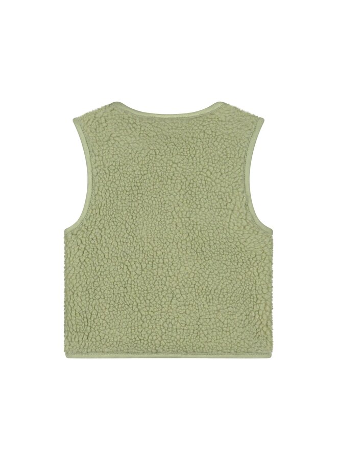 baby girls teddy gilet | 28408