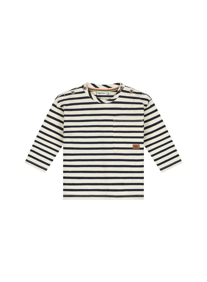 baby boys shirt ls | 27671 - Navy
