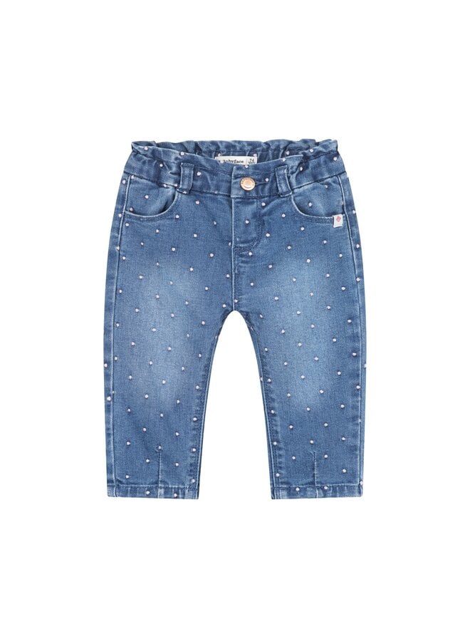baby girls denim paperbag | 28240