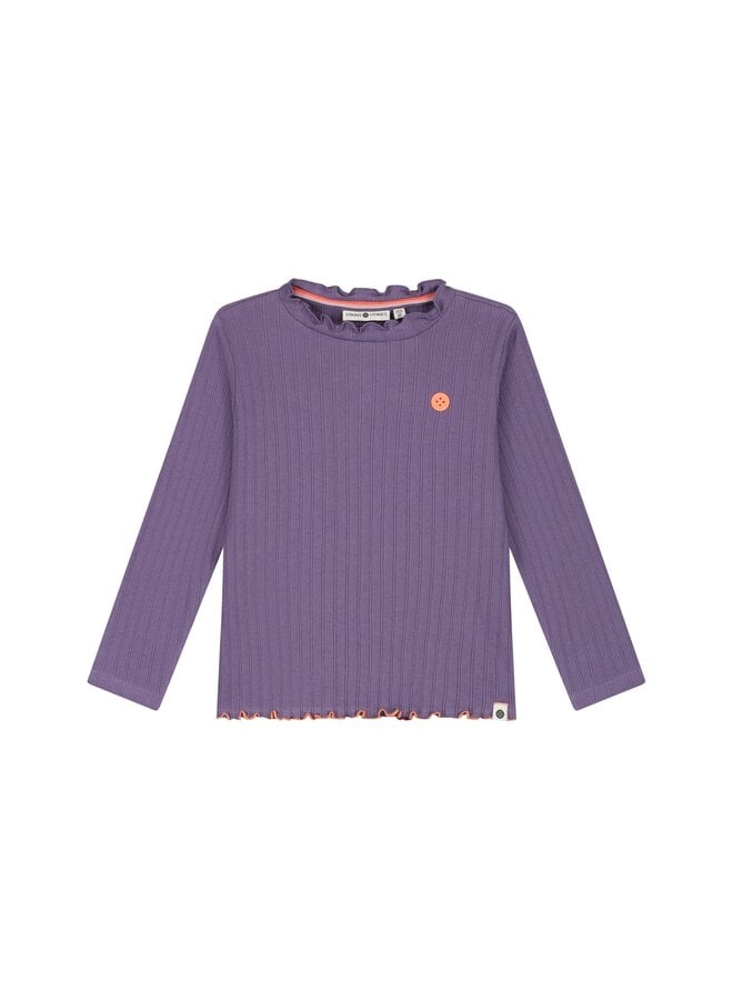 girls t-shirt ls | 508678 - Grape