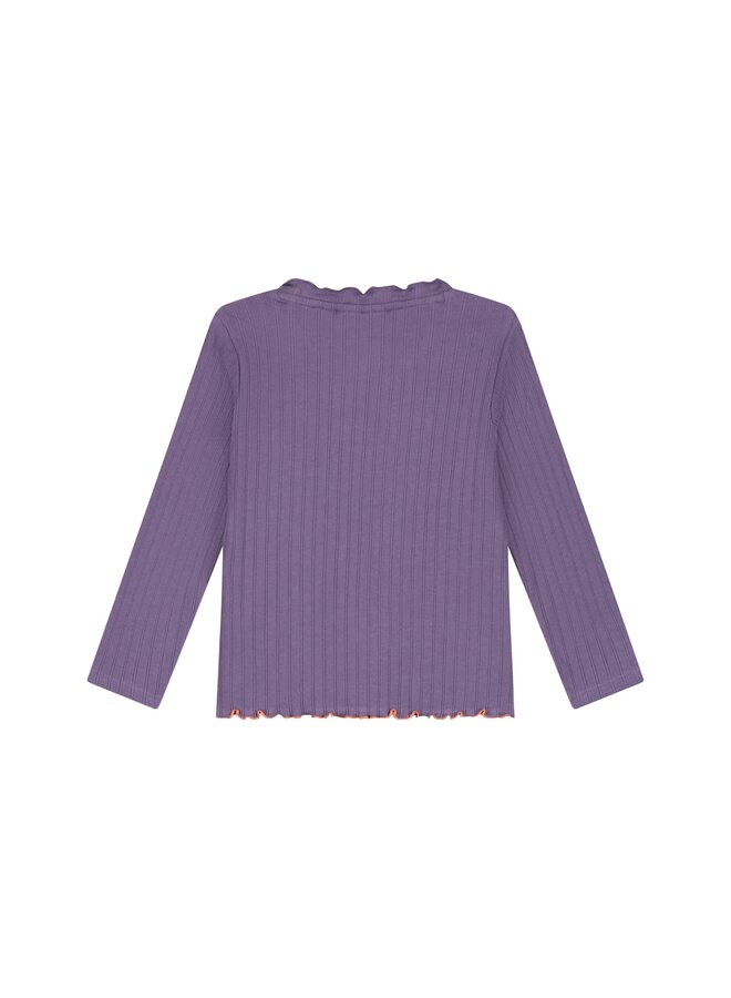 girls t-shirt ls | 508678 - Grape
