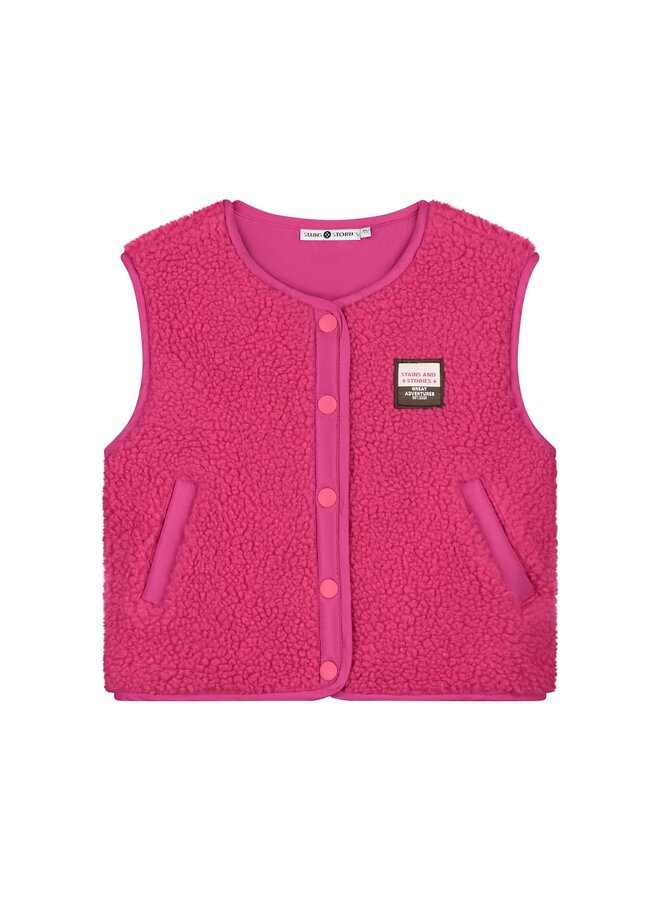 girls teddy gilet | 408462