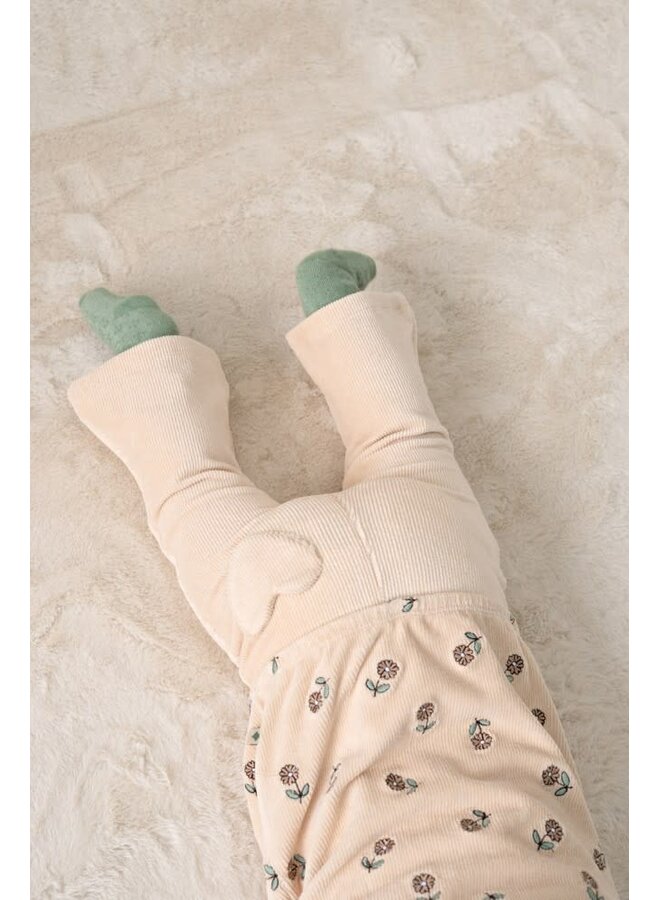 Flare broek velours rib - Lucky Bloombird