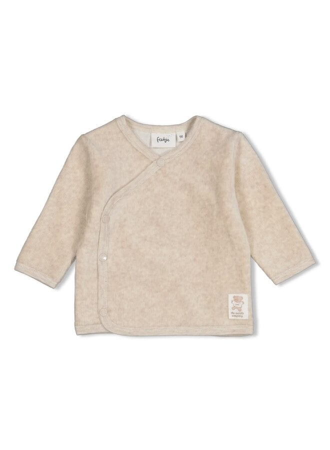 Overslagshirt velours rib - The Cuddle Company