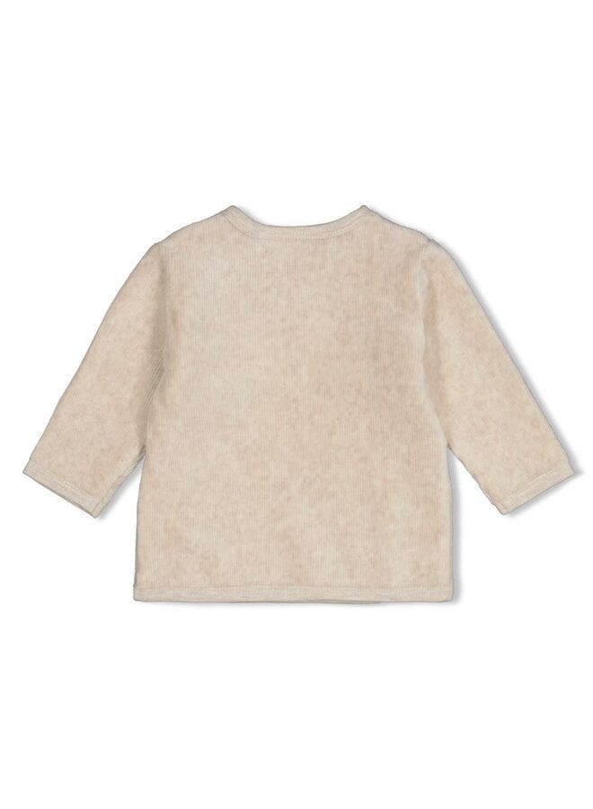 Overslagshirt velours rib - The Cuddle Company