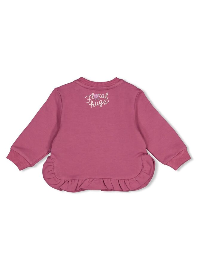 Sweater ruches relaxed fit - Afternoon Tea