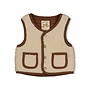 Omkeerbaar teddy gilet - Tiny Timber Tales