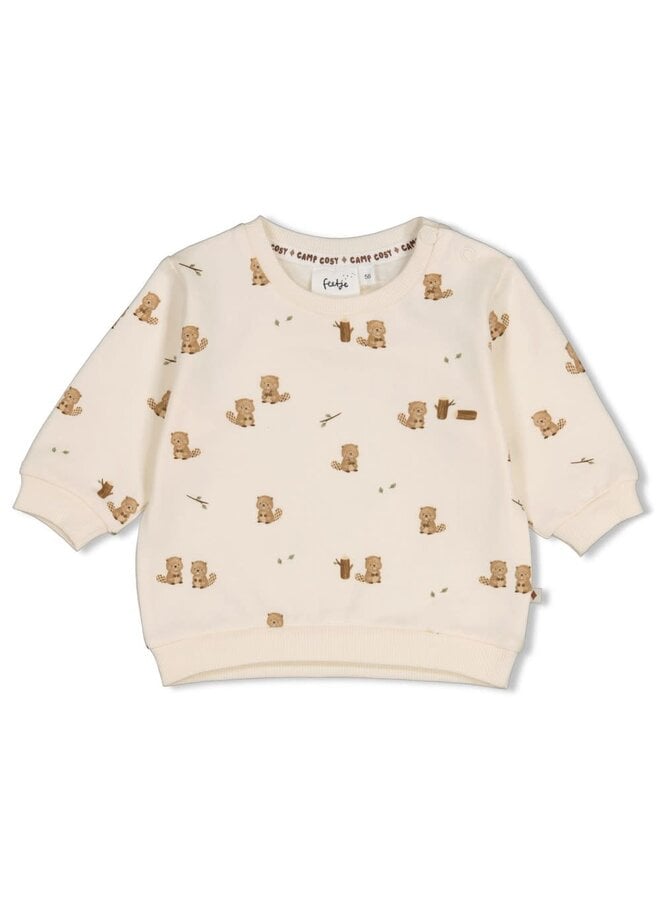 Sweater AOP relaxed fit - Tiny Timber Tales