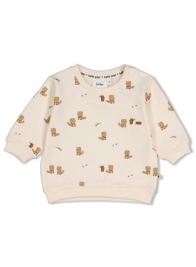 Sweater AOP relaxed fit - Tiny Timber Tales