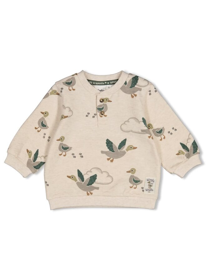 Sweater AOP - Wiggle and Waddle