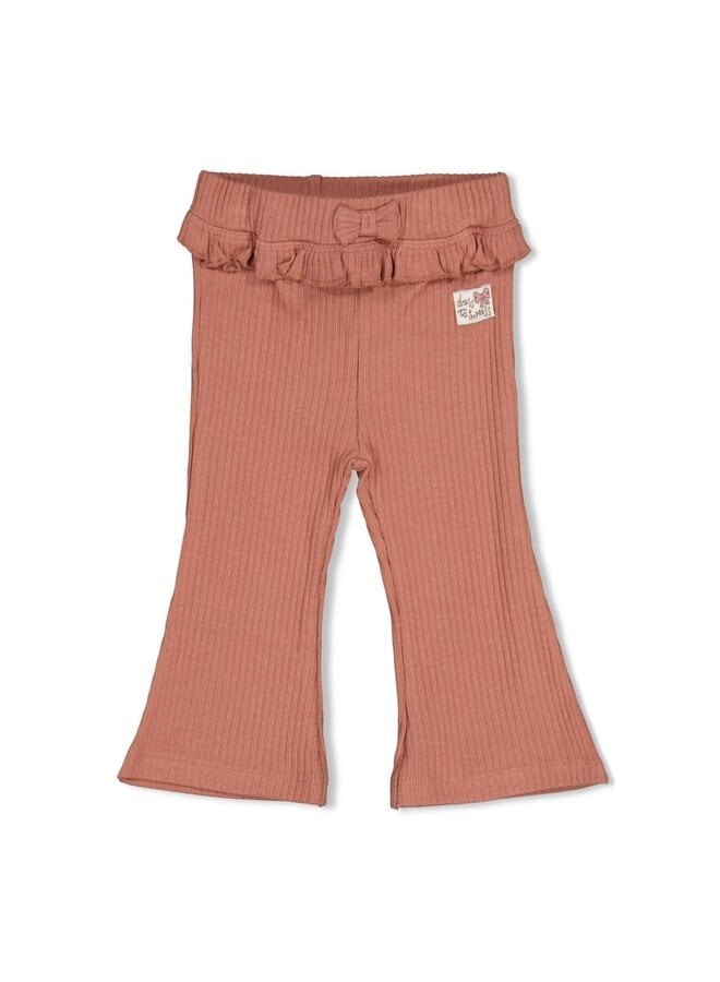 Flare broek rib - Dress to Impress